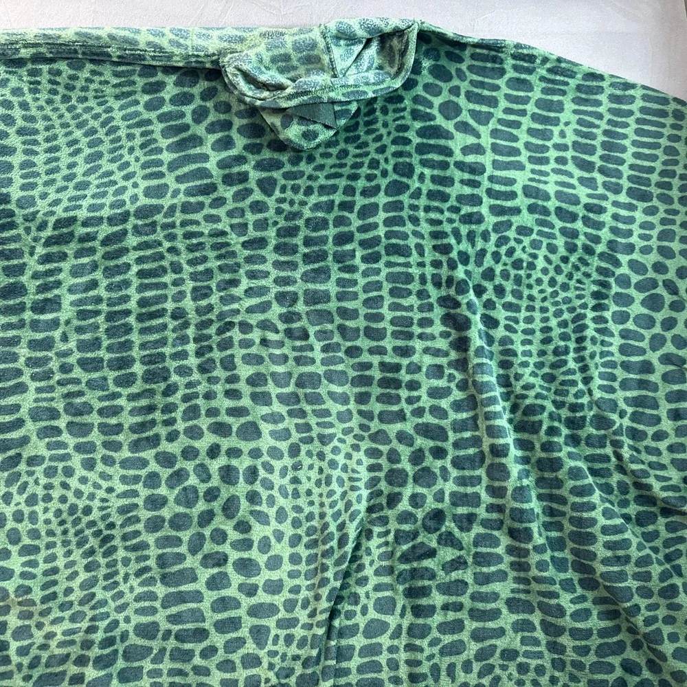 Hooded Dinosaur Blanket Roughly 55x42
